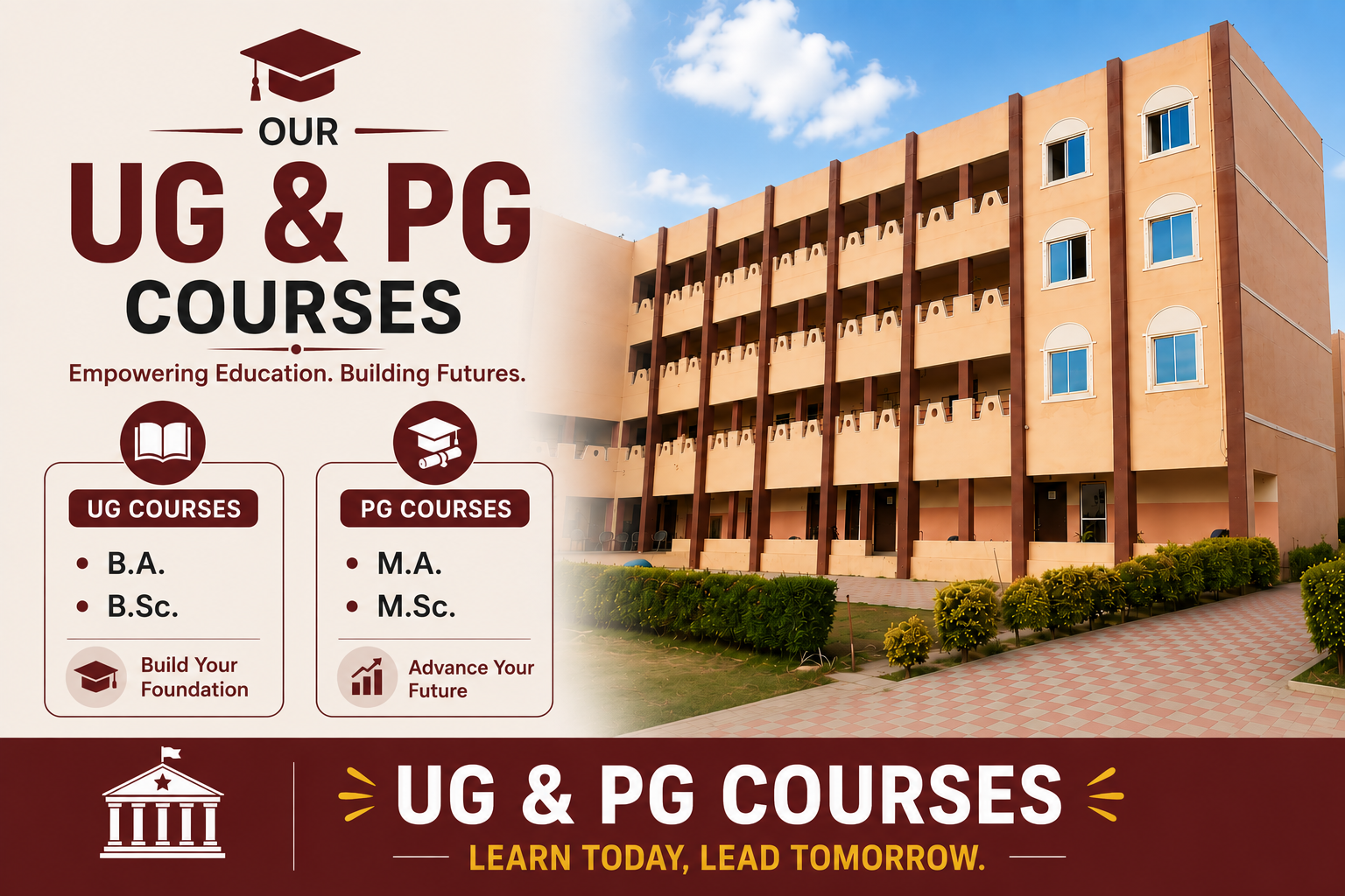 Sanskaar PG College Courses